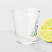 A Shot Verre de tir personnalisé Golf (Gauche)