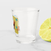 A Shot Verre de tir rétro classique (Droite)