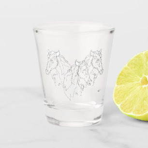 A Shot Verre de tir : STALLIONS