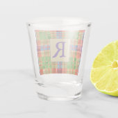 A Shot Verre de tir TARTAN MAC RAE + texte (Dos)