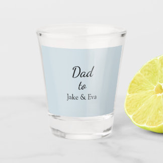A Shot Verre Pastel Minimaliste | Cadeau fête des pères