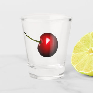 A Shot Verre rouge à tir de cerise