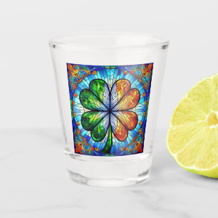 A Shot Verre Saint Patrick Jour de la Saint-Patrick Trèfl