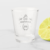 A Shot Verre touché par les survivants du DUT (Dos)