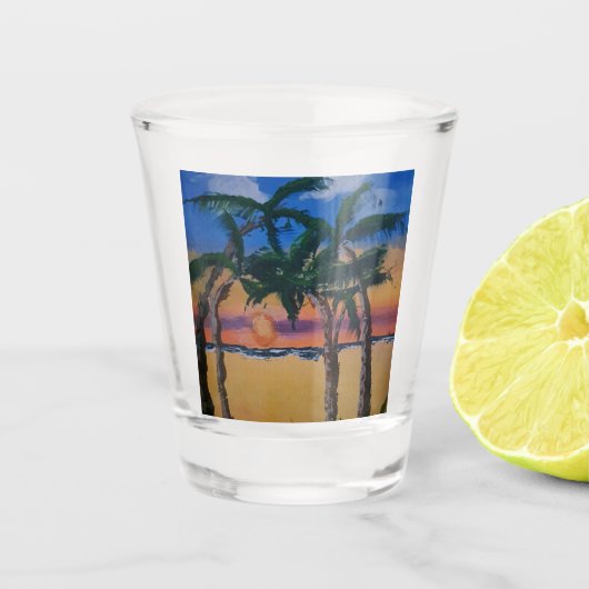 A Shot Verre Tropical (Devant)