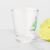 A Shot Verre vert de pieuvre (Gauche)