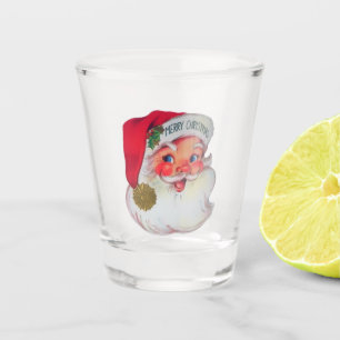 A Shot Verre vintage Père Noël