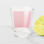 A Shot Vibrant verre de tir rose (Dos)