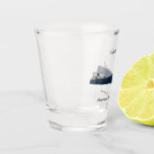 A Shot Walter J. McCarthy Jr. verre abattu (Gauche)