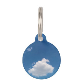A simple cloud huisdierpenning