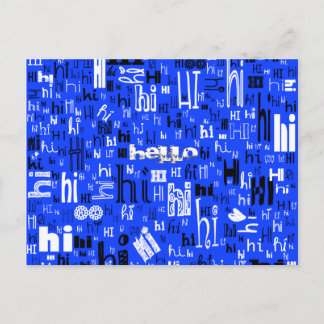 A Simple Hello Part Deux Postcards - Royal Briefkaart