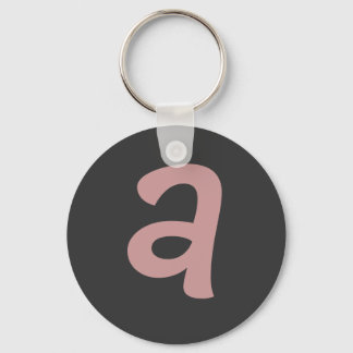 "A"-sleutelketen voor monogram Sleutelhanger