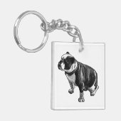 A Small Calm Sleutelhanger (Voorkant Links)