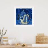 A Snowman Christmas Poster (Keuken)