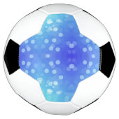 A soccer ball design featuring white and black  (Tourné)