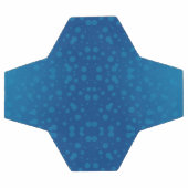 A soccer ball design with black and white (Plat)