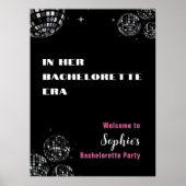 À son époque Bachelorette Affiche de bienvenue (Devant)