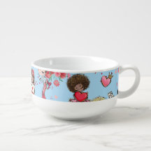 Mug de dessert de la Saint-Valentin
