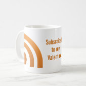 A souscrit votre tasse de point de coeur de (Devant gauche)