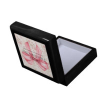 Boîte de garde pour bijoux en bois de Valentine