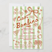 A special Delivery Photo Green Invitation (Devant)