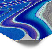 A Splash of Blue Poster (Hoek)