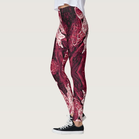 A Splash Of Red 2 Leggings (Links)