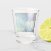 A sprinkling of clouds shot glas (Achterkant)