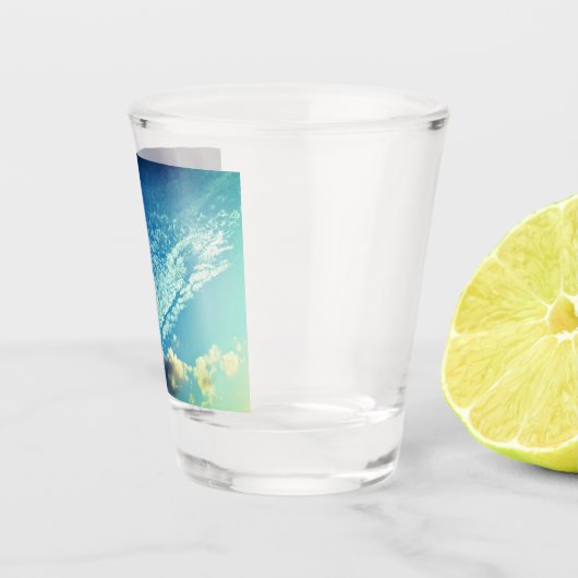 A sprinkling of clouds shot glas (Rechts)