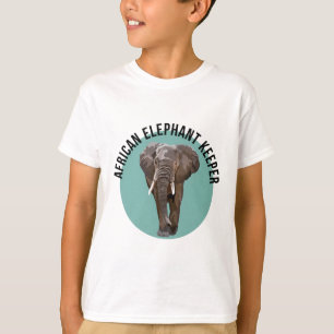 A staat voor African Elephant Keeper T-shirt