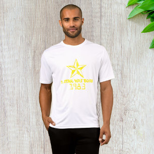  A Star werd in 1983 geboren als Yellow Star T-shirt
