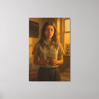 A step of hope canvas afdruk