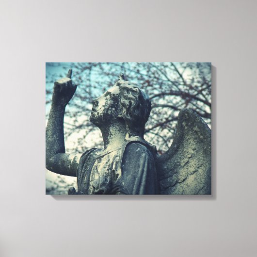 A Stone Angel Canvas Afdruk (Voorkant)