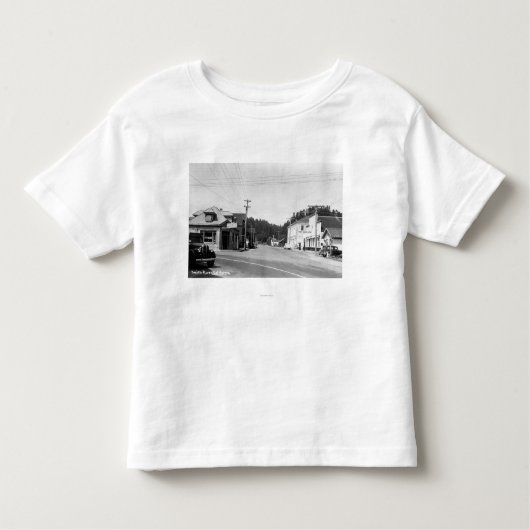 A Street Corner Scene Kinder Shirts (Voorkant)