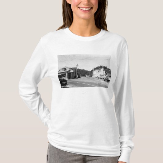 A Street Corner Scene T-shirt (Voorkant)