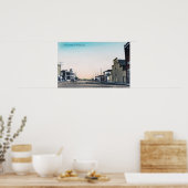 A Street SceneOrland, CA Poster (Keuken)