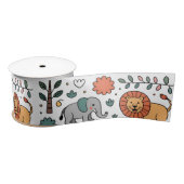 A strip of patterned tape  lint (Spoel)