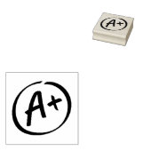 A+ Student Leraar Stempel (Gestempeld)