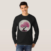 A Stunning and Symbolic Cherry Blossom T-shirt (Voorkant volledig)