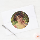 A Summer Roos Ronde Sticker (Envelop)