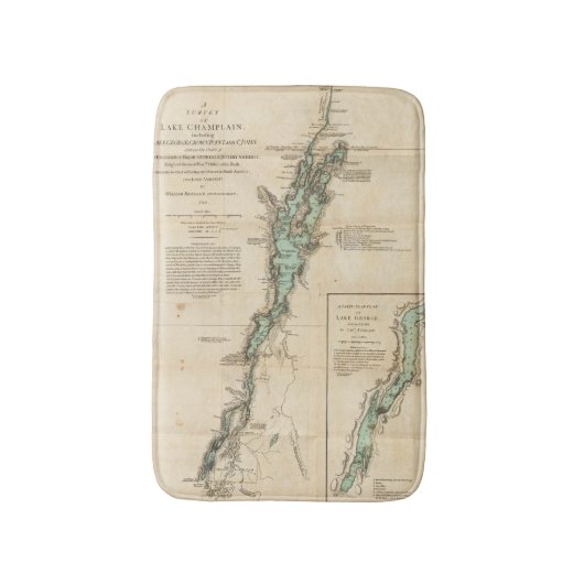 A Survey of Lake ChamPlain Badmat (Voorkant Verticaal)