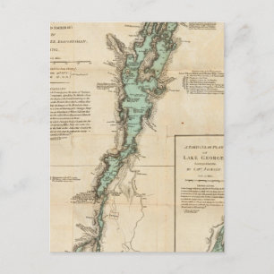 A Survey of Lake ChamPlain Briefkaart