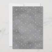 A Sweet Little Boo Is Turning Two Blue Birthday Kaart (Achterkant)