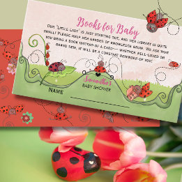 A Sweet Little Lady Ladybug  Books for Baby Informatiekaartje