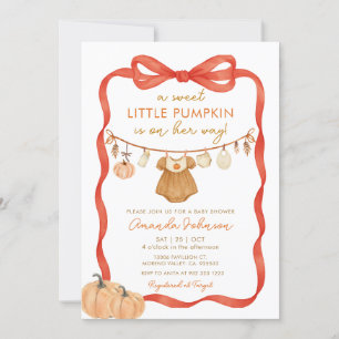 A Sweet Little Pumpkin is onderweg naar het Baby s Kaart