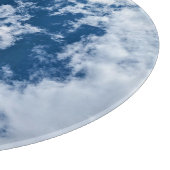 A swirl in the clouds snijplank (Hoek)