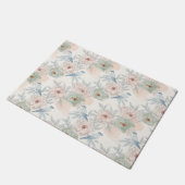 A symphony of song and petals pattern deurmat (Schuin)