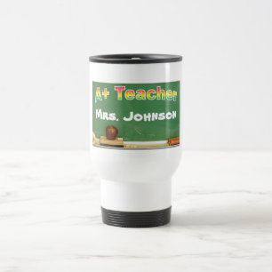 A+ Tasse de voyage de professeur