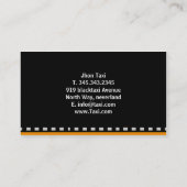 A Taxi Service Visitekaartje (Achterkant)