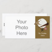 À terre lavé carte photo (Devant / Derrière)